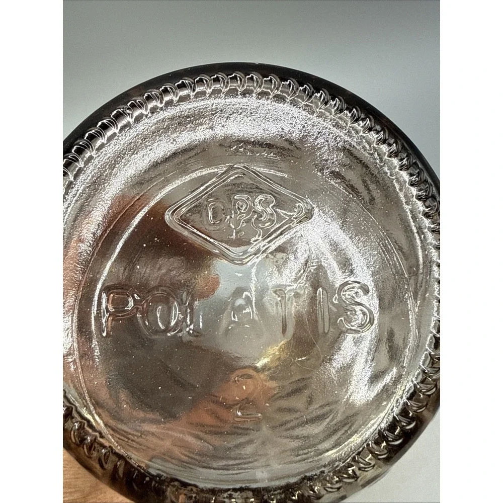 DPS Vintage Purple Glass Jar 5.5